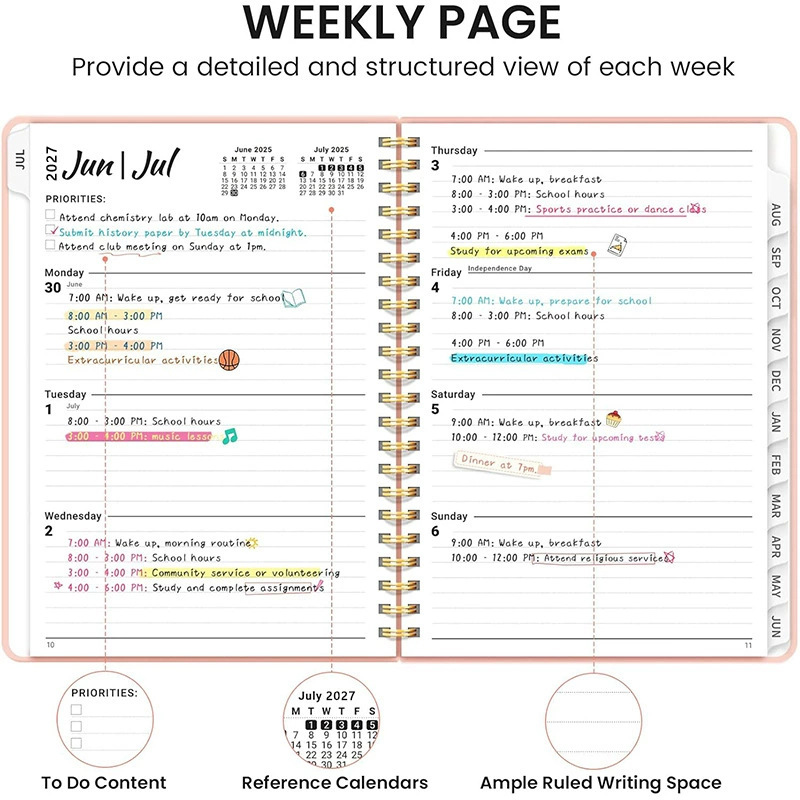 1 unidad de agenda académica 2 - Planned Parenthood reseña y precio