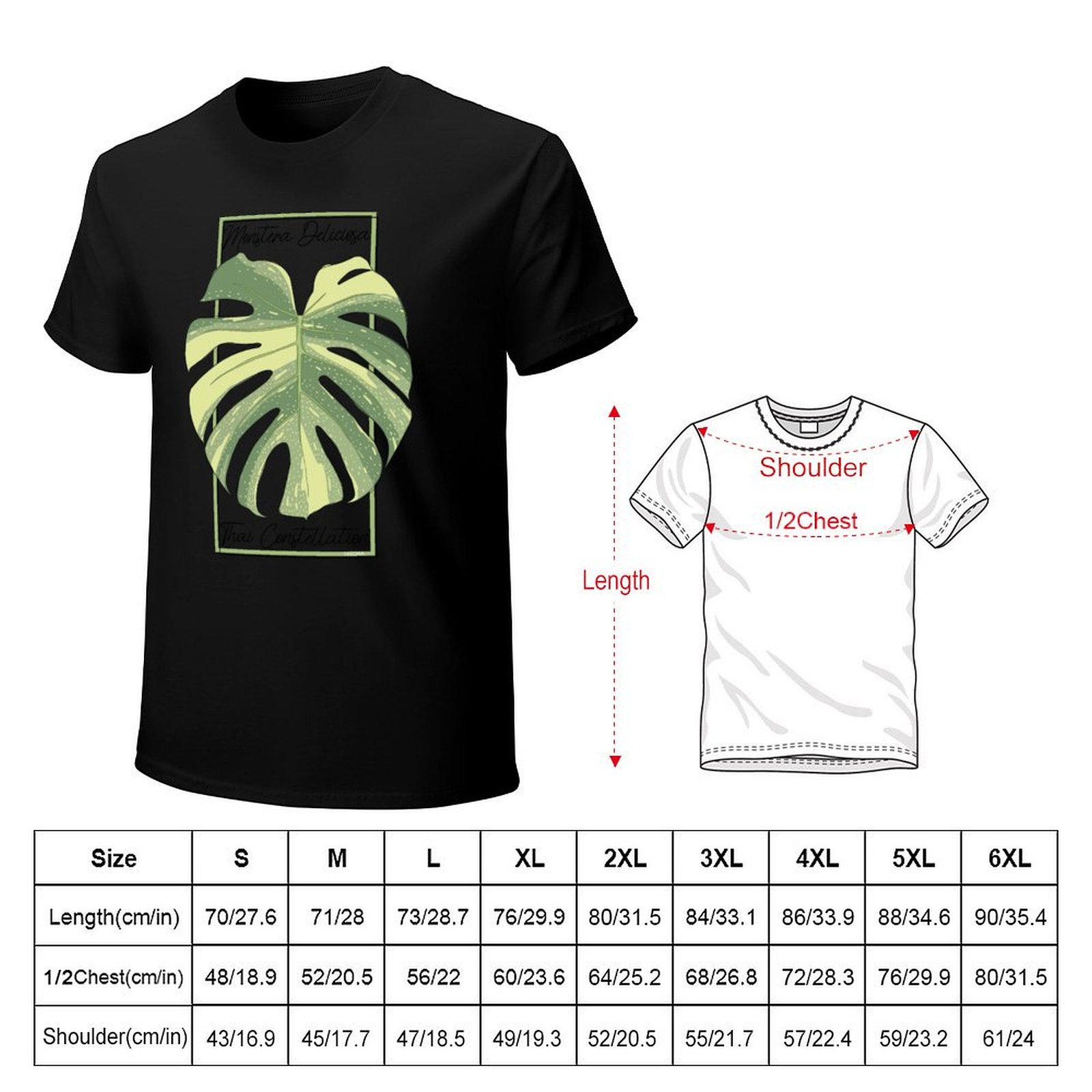 Camiseta Monstera Thai Constel - Monstera Thai Constellation reseña y precio